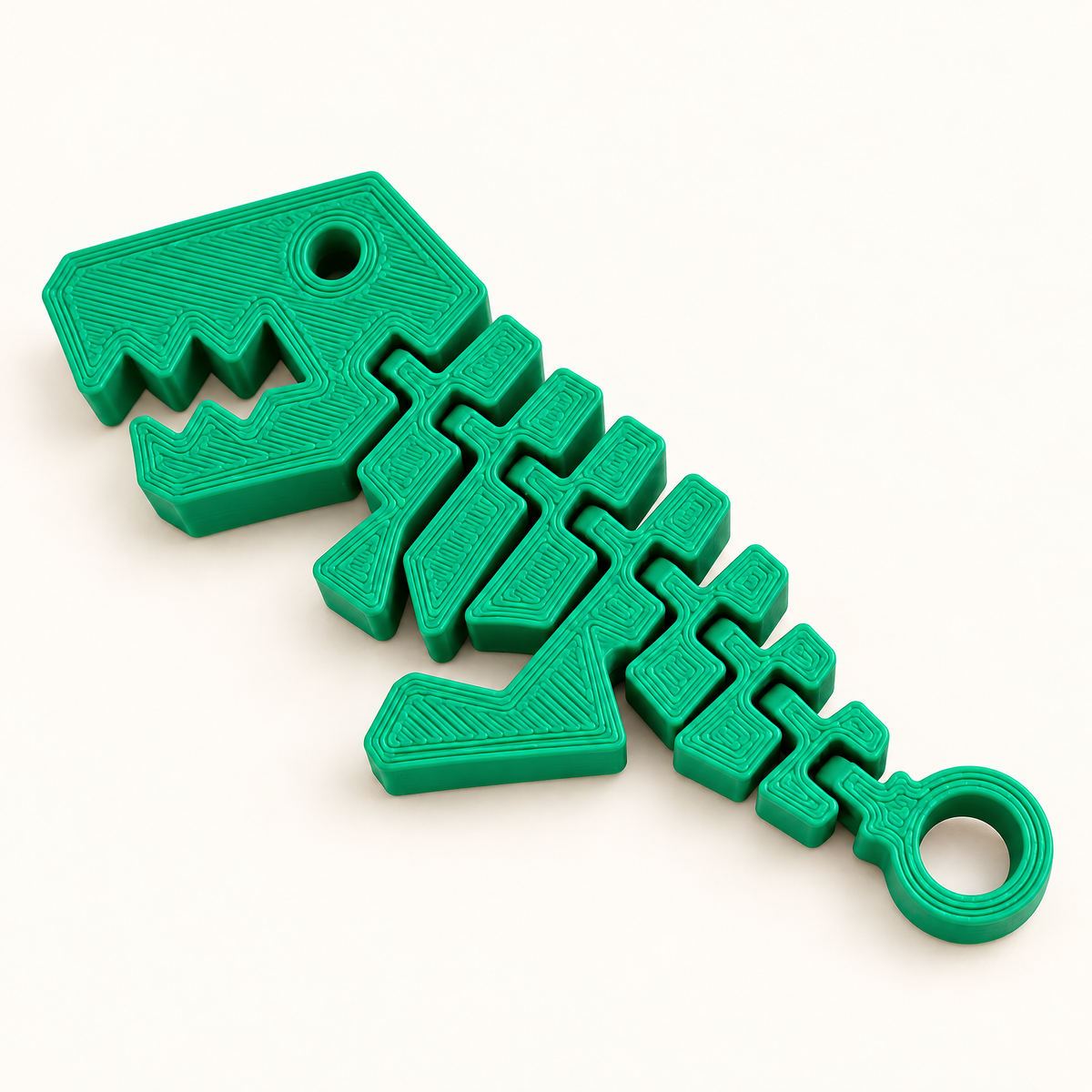 Chaveiro Articulado Dino Flex