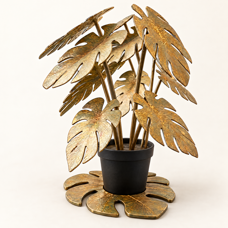 Apoio de Copos Monstera